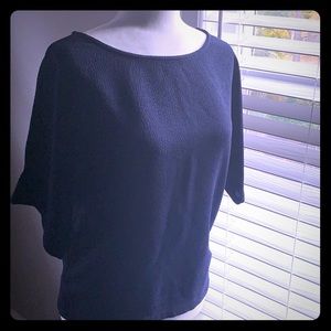 Navy blue blouse
